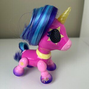 Zoomer Zupps Tiny Unicorn Stardust - Interactive Light Up Toy